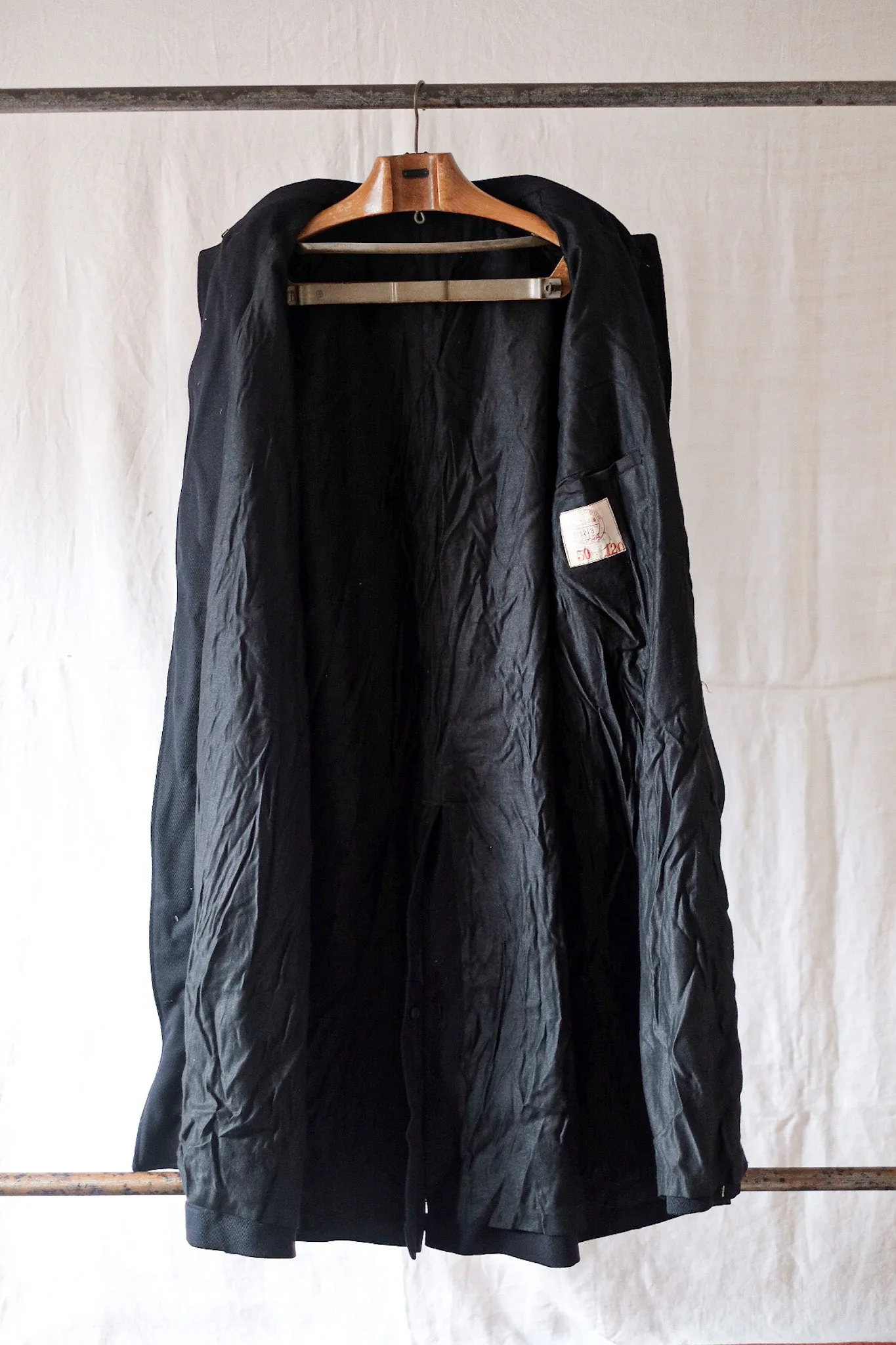【~40's】French Army Wool Gabardine Coat