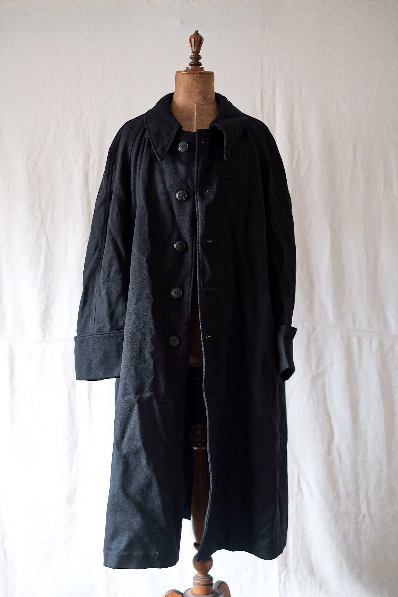 【~40's】French Army Wool Gabardine Coat