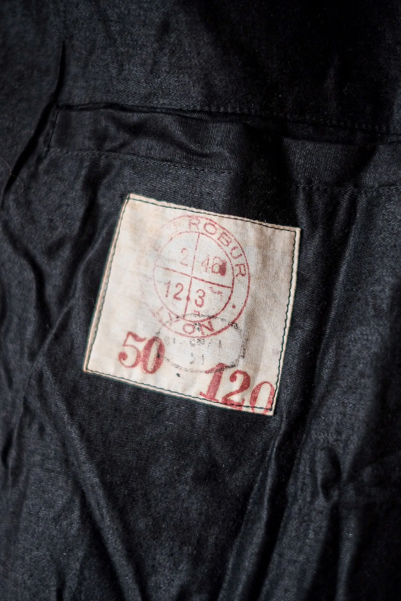 【~40's】French Army Wool Gabardine Coat