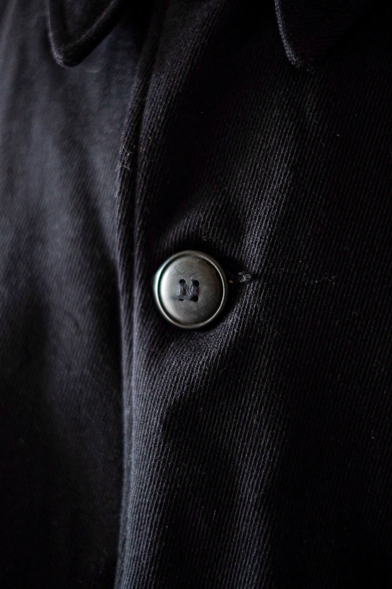 【~40's】French Army Wool Gabardine Coat