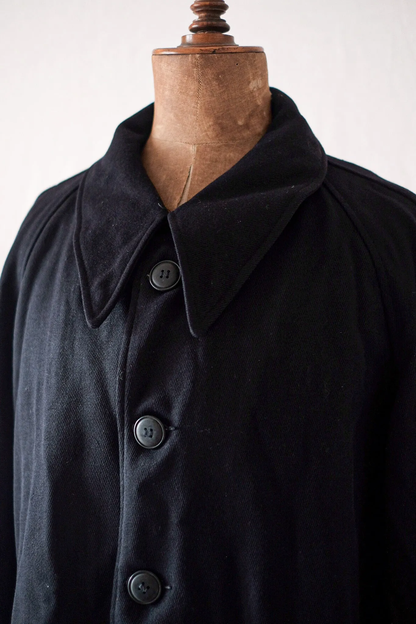 【~40's】French Army Wool Gabardine Coat