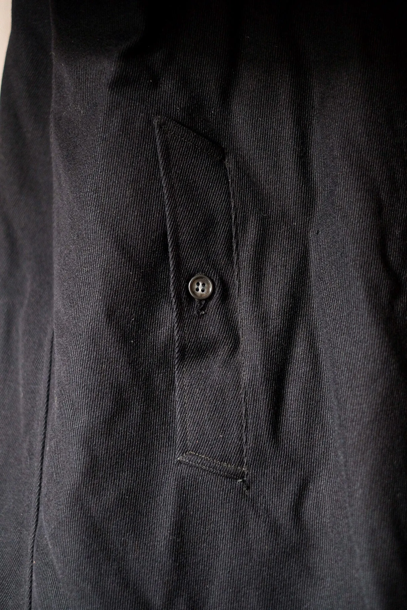 【~40's】French Army Wool Gabardine Coat