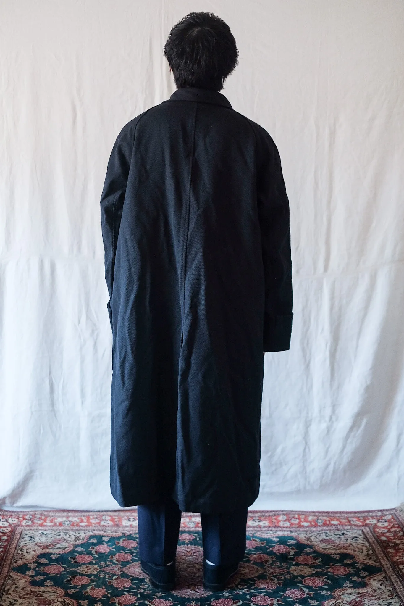 【~40's】French Army Wool Gabardine Coat