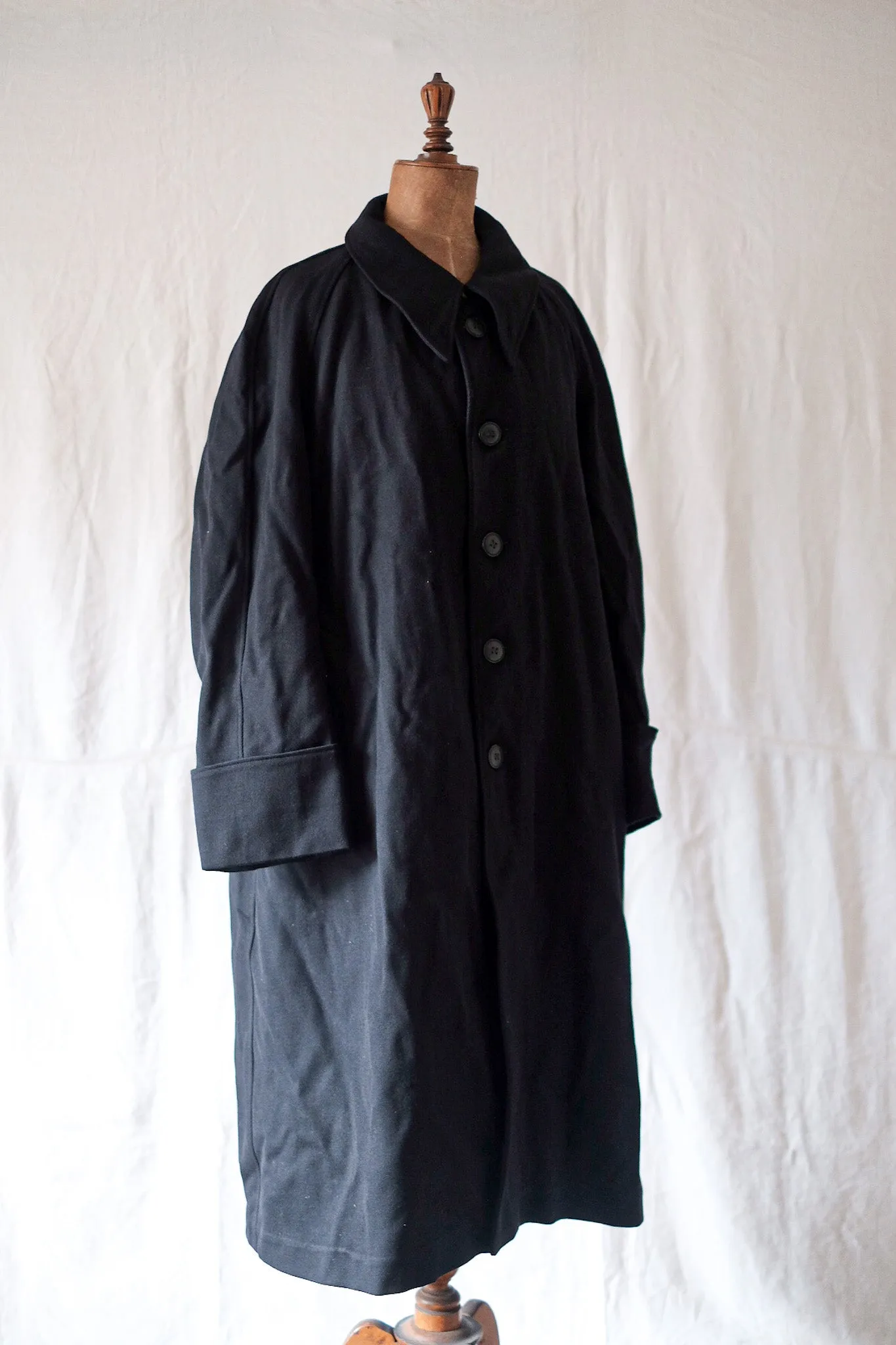 【~40's】French Army Wool Gabardine Coat
