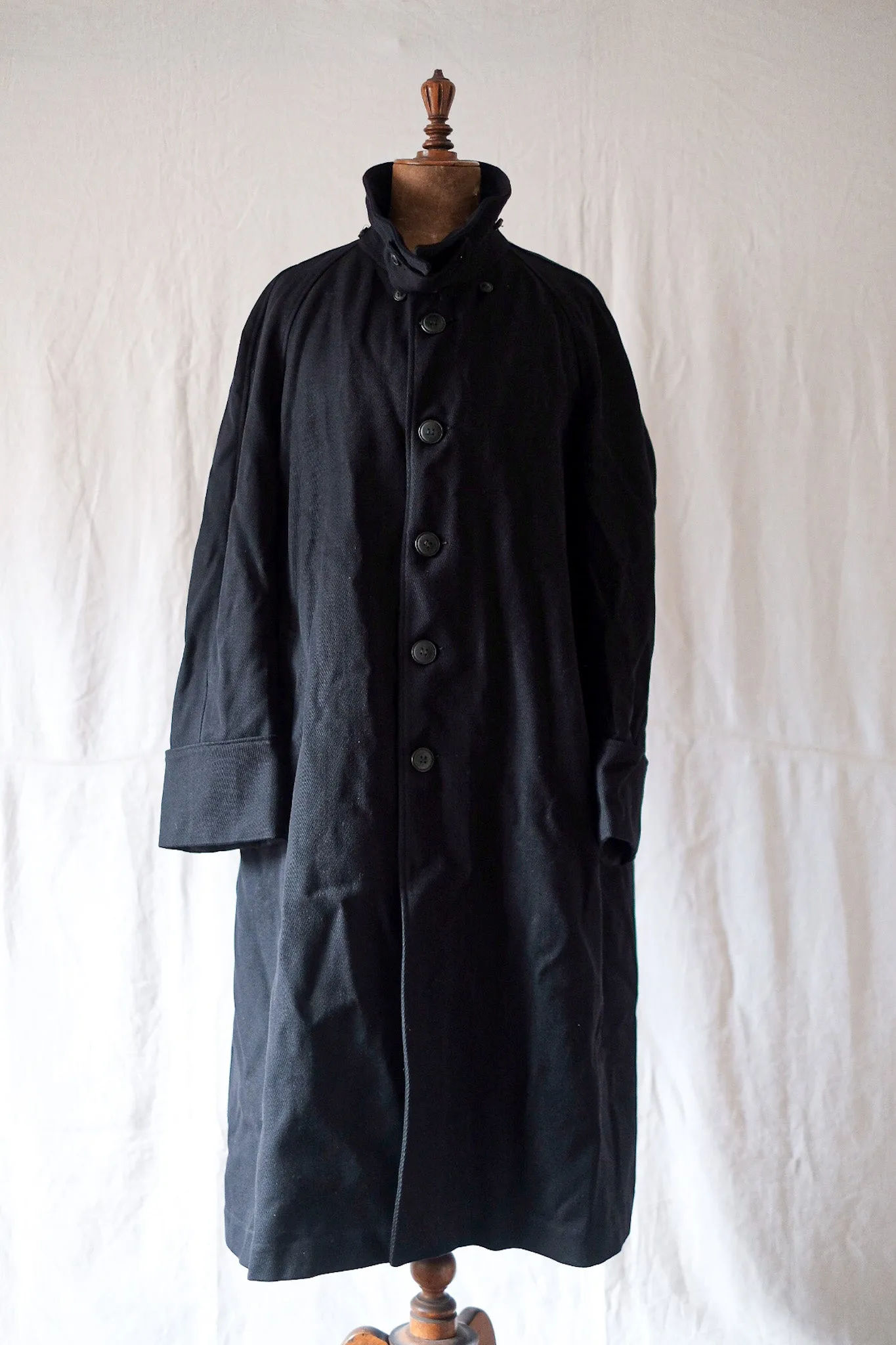 【~40's】French Army Wool Gabardine Coat