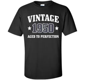 66th Birthday Gift - Vintage 1950 - Aged To Perfection Shirt