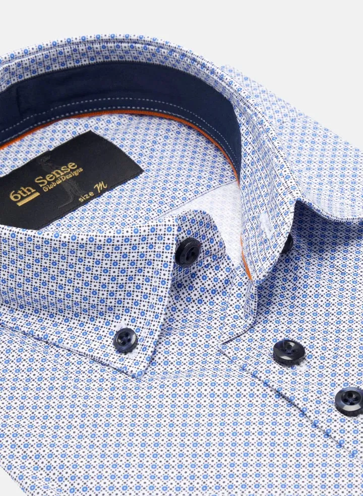 6th Sense Long Sleeve Shirt O#3 - Blue