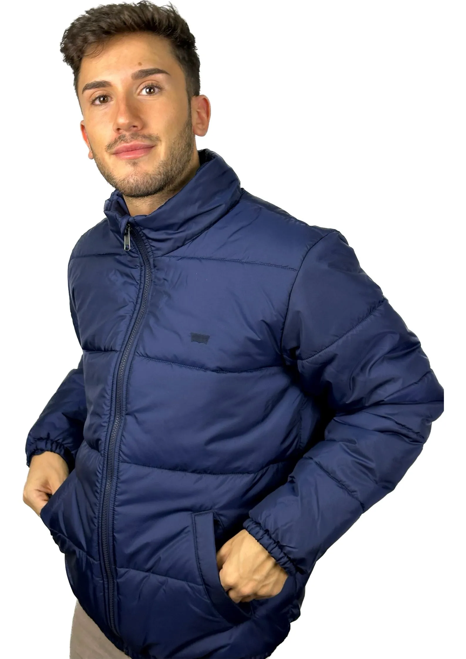 Abrigo  Levi´s SUNSET SHORT PUFFER - PEACOAT