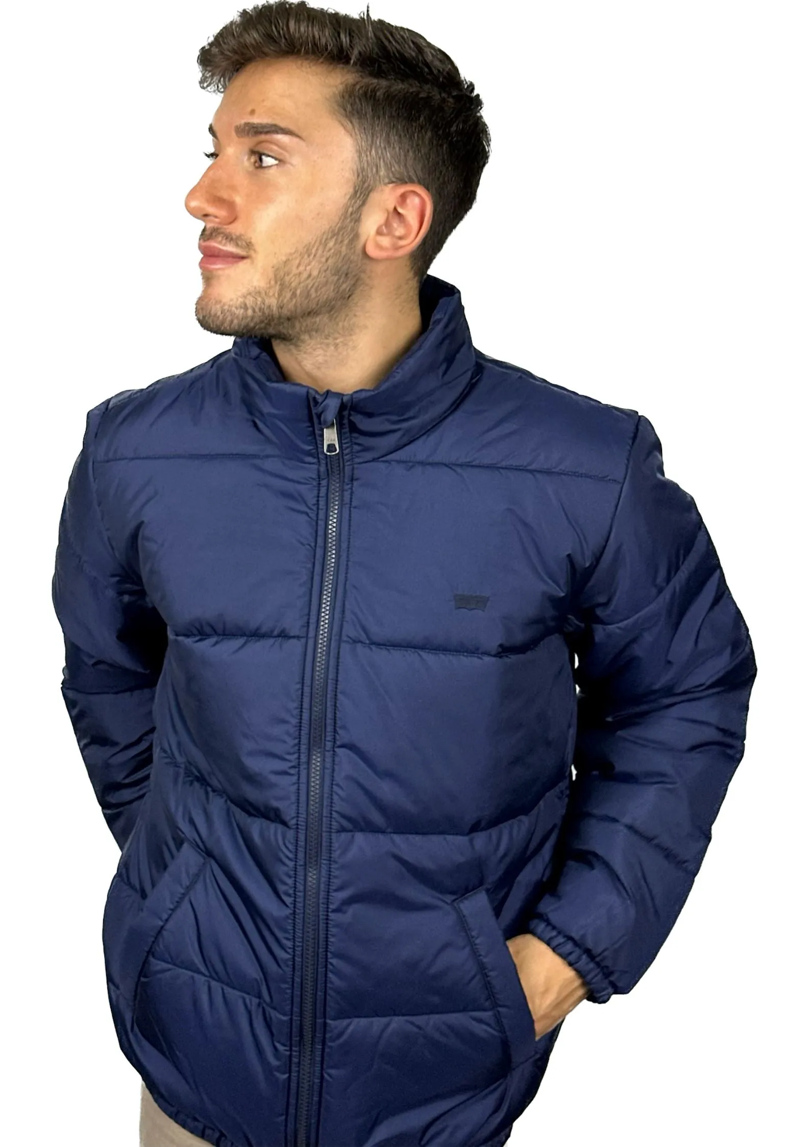 Abrigo  Levi´s SUNSET SHORT PUFFER - PEACOAT