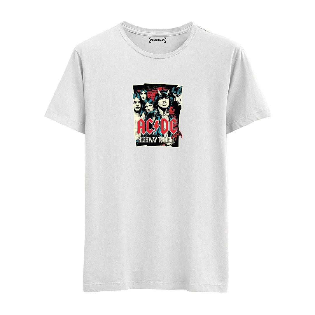 AC DC Poster - Regular Tshirt