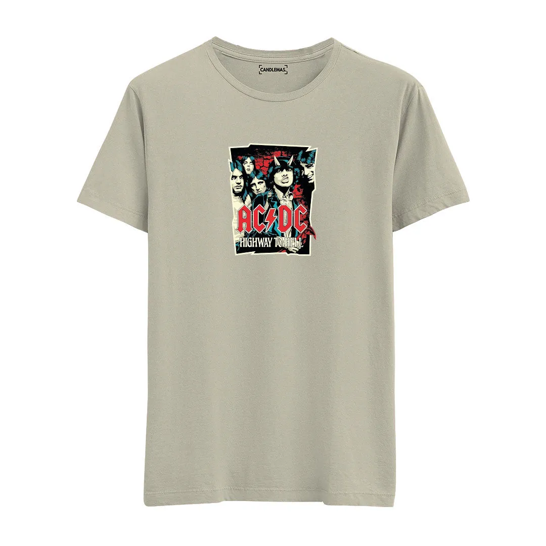 AC DC Poster - Regular Tshirt