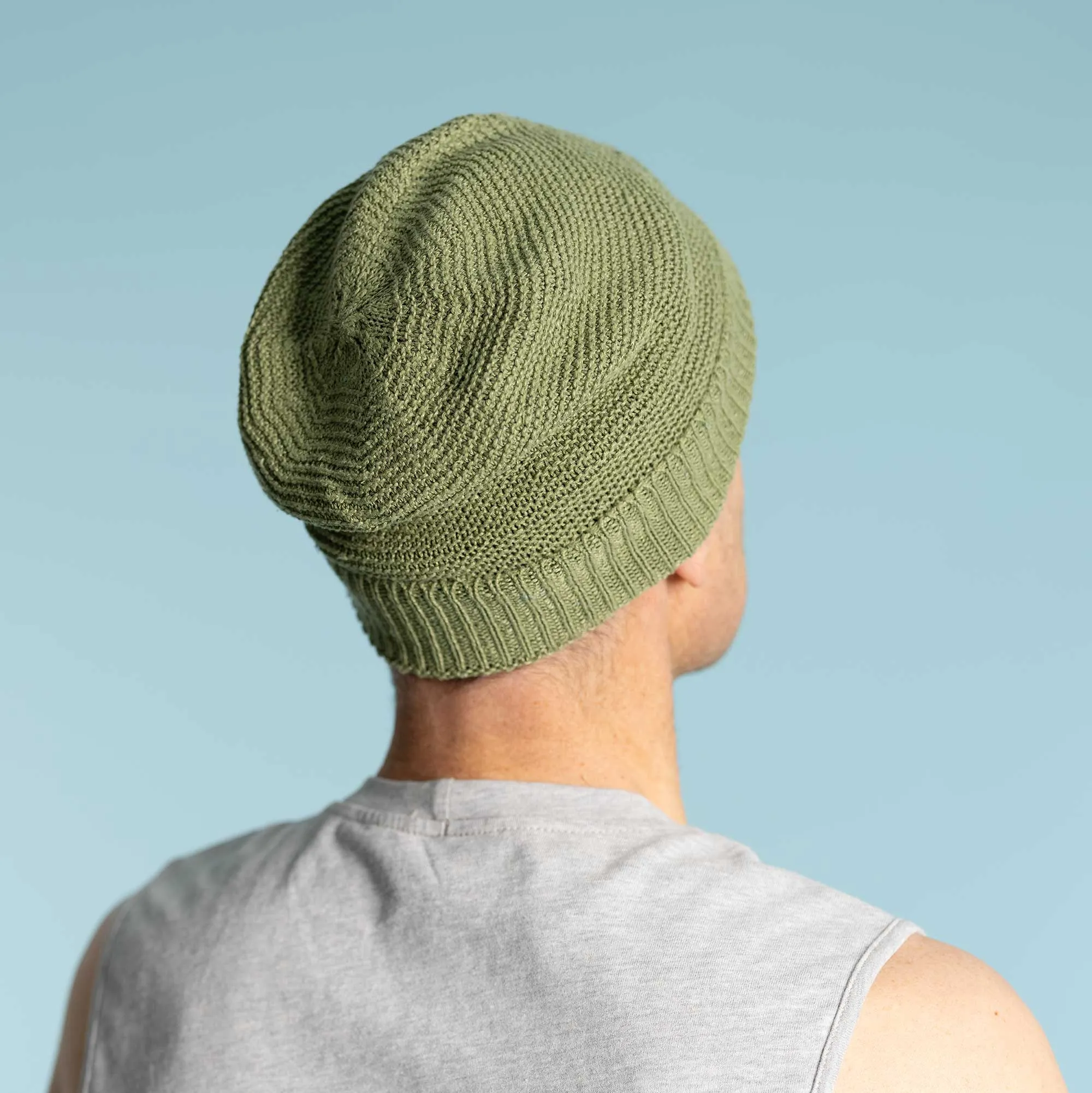 ANN ARBOR 100% Organic Hemp Floppy Slouch Beanie (Unisex)