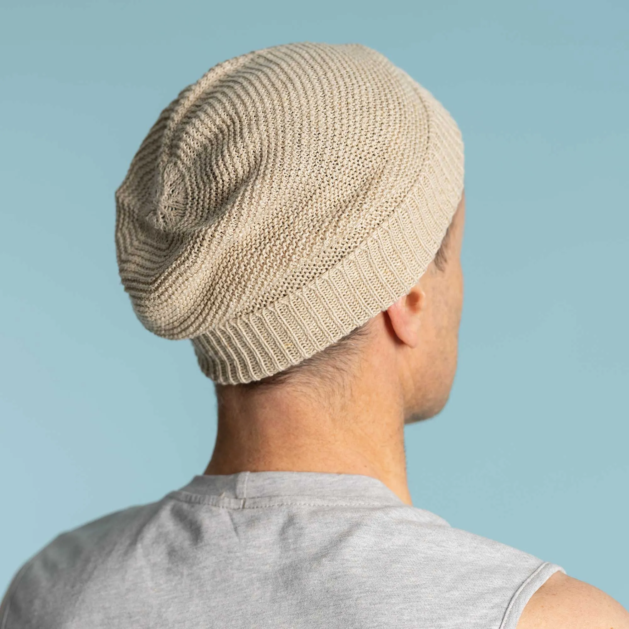 ANN ARBOR 100% Organic Hemp Floppy Slouch Beanie (Unisex)