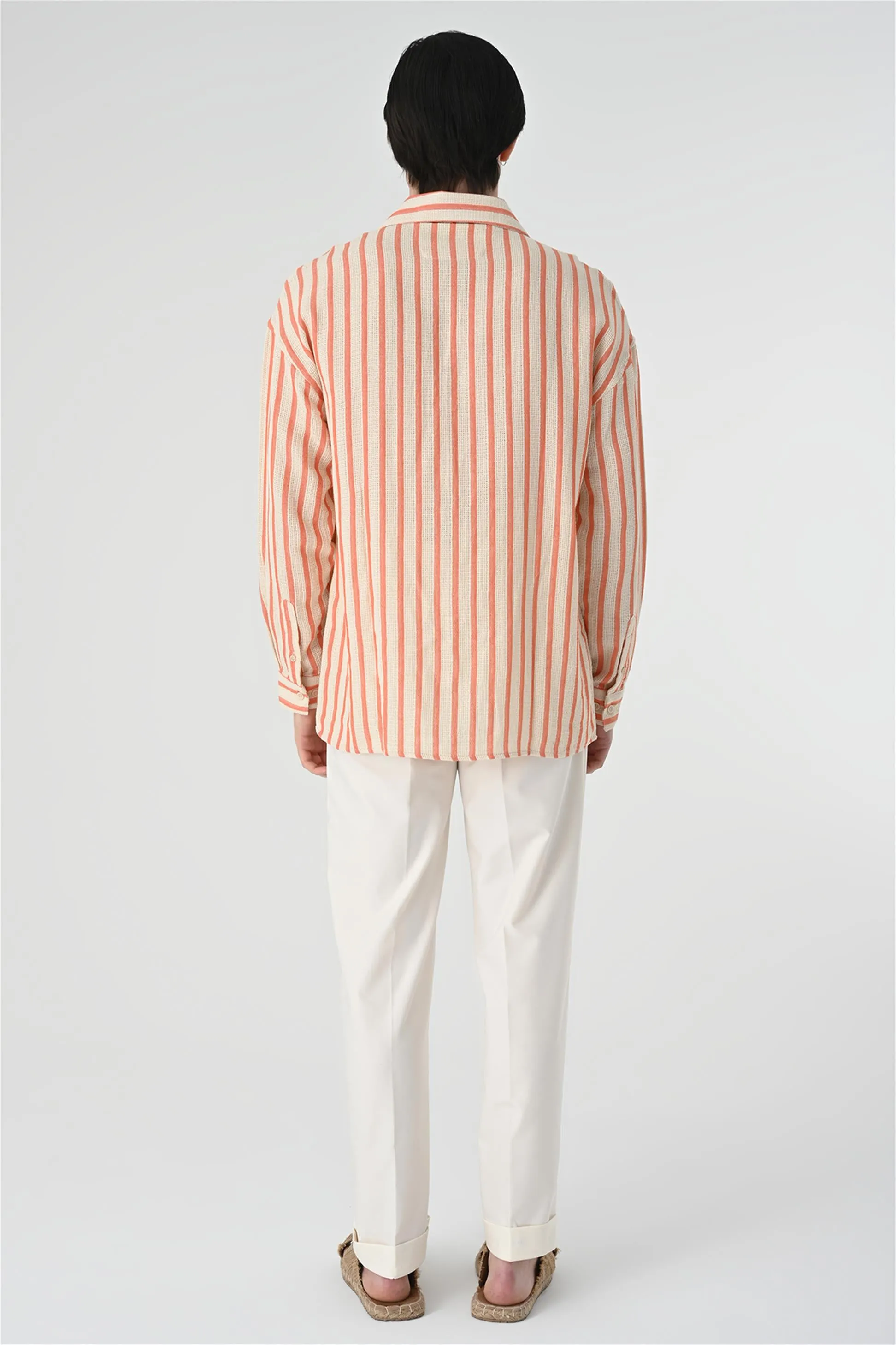 ANT Oversize Striped Men's Shirt - Cagnes-sur-Mer
