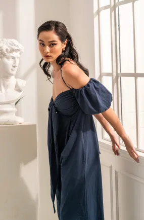 ARIEL NAVY JUMPSUIT