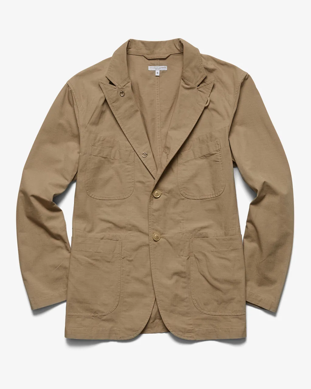 BEDFORD JACKET KHAKI COTTON RIPSTOP