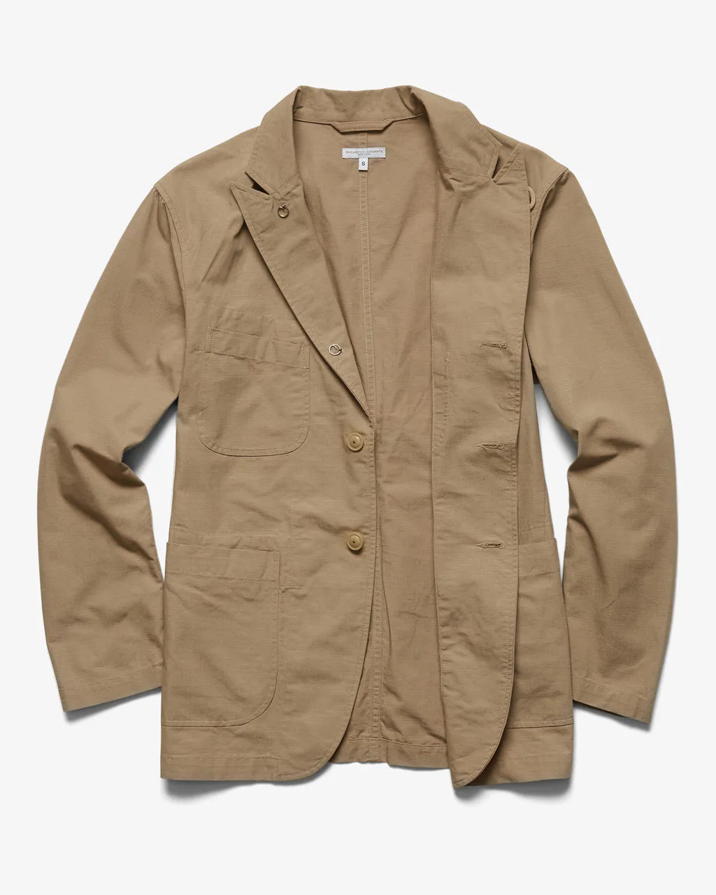 BEDFORD JACKET KHAKI COTTON RIPSTOP