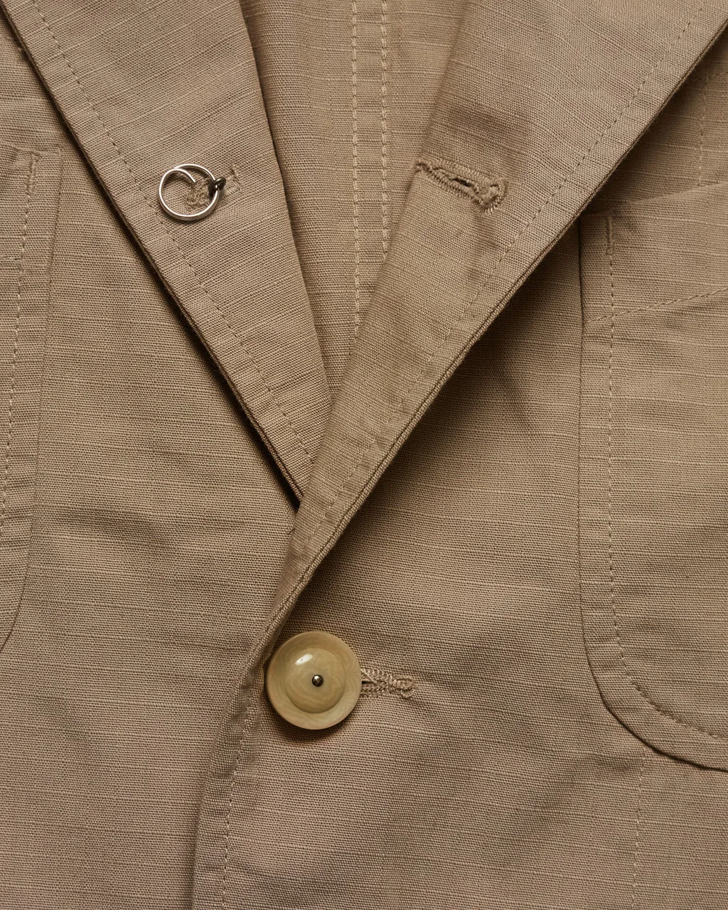 BEDFORD JACKET KHAKI COTTON RIPSTOP