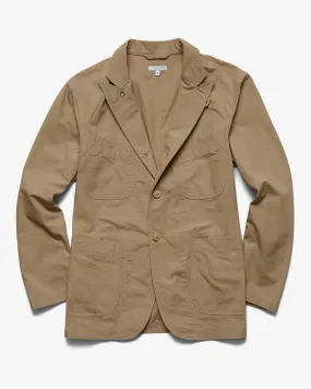 BEDFORD JACKET KHAKI COTTON RIPSTOP