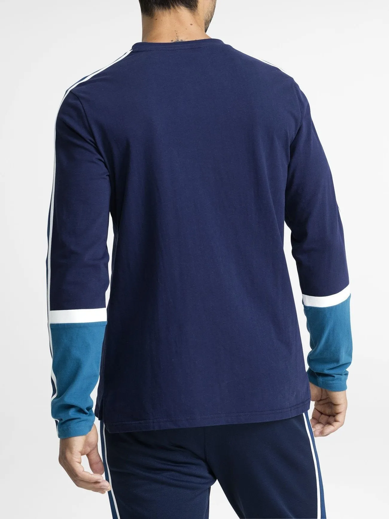 BJORN BORG Signature Long Sleeve TShirt Top Peacoat Blue