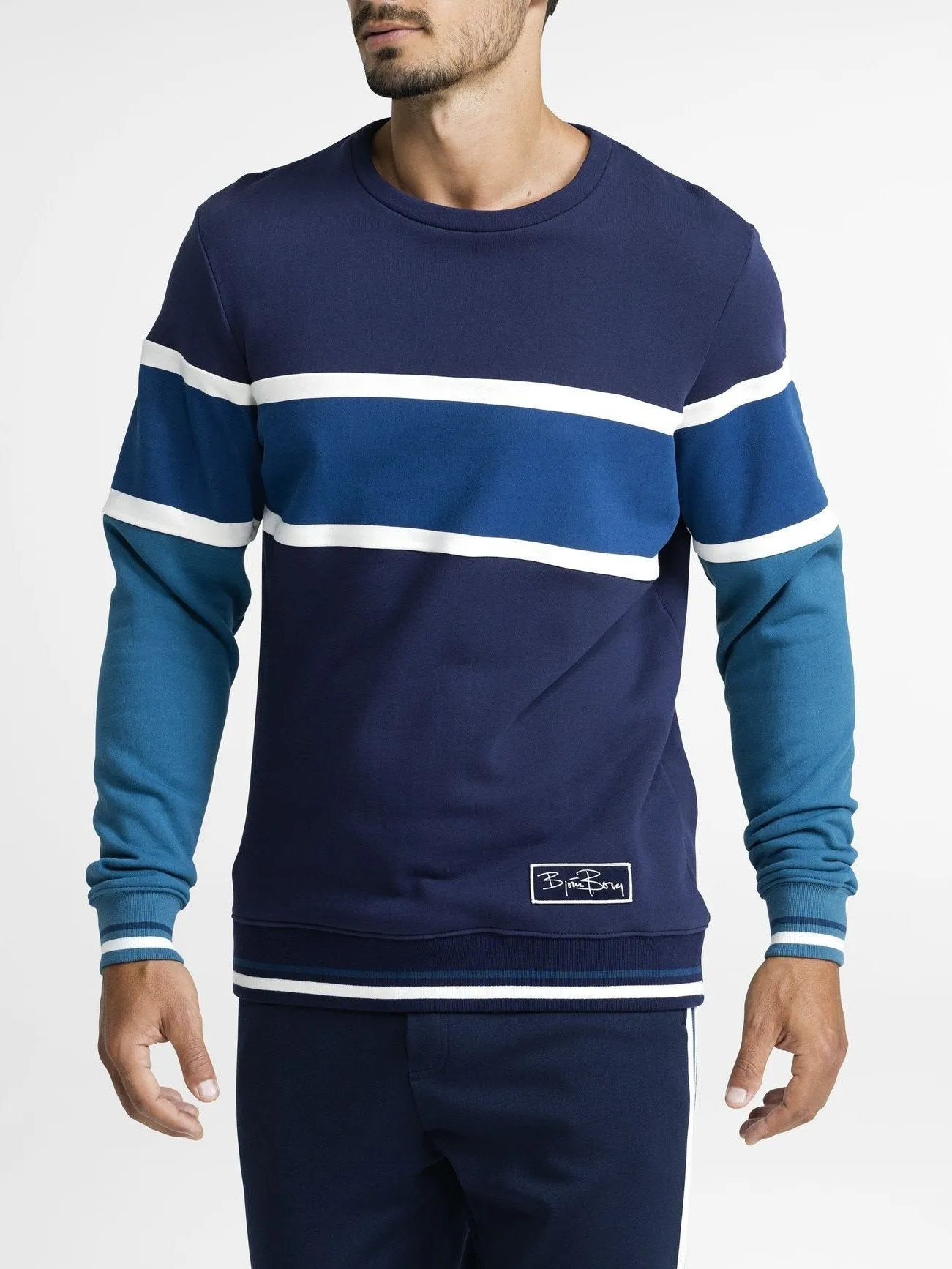 BJORN BORG Signature Sweater Jumper Blue