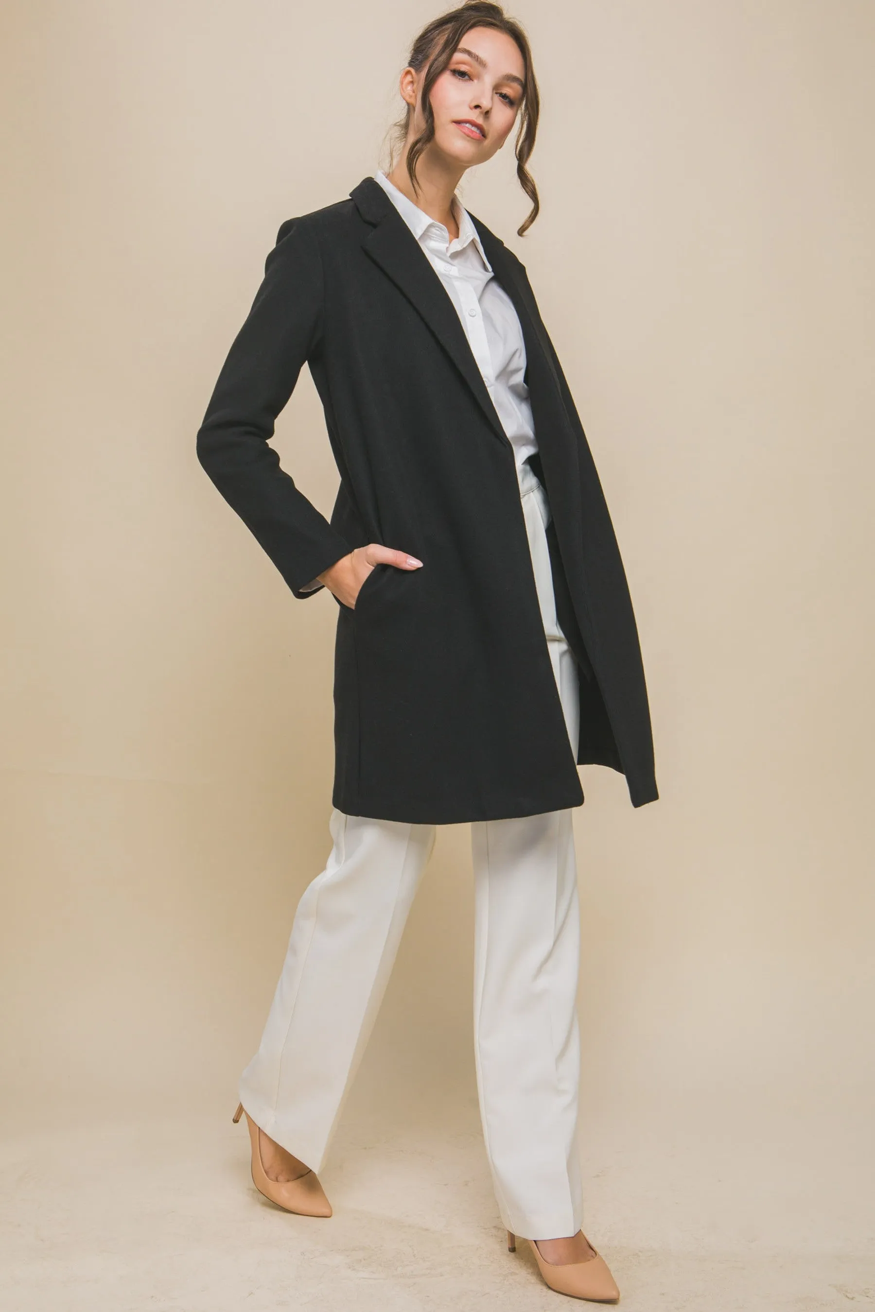 Black Fleece Long Coat