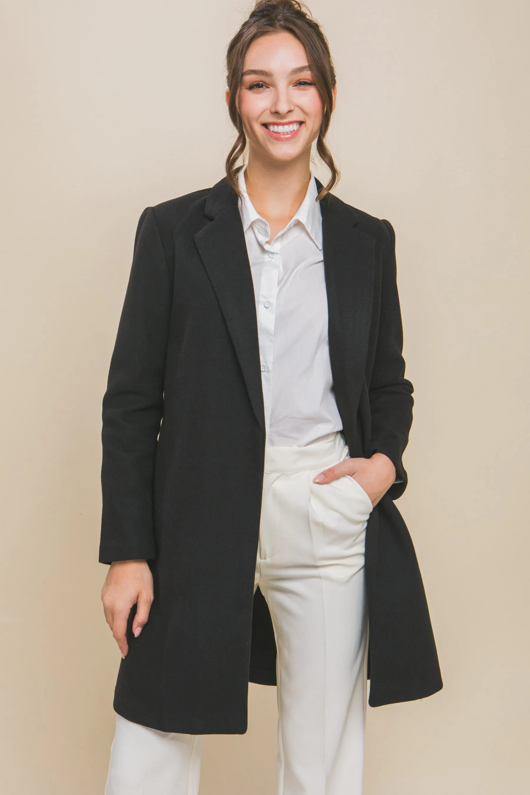 Black Fleece Long Coat