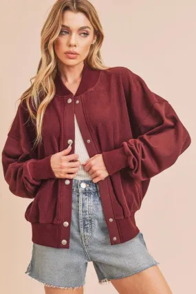 Bomber Jacket | 5 colors - All Sales Final