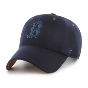 Boston Red Sox MLB 47 Brand Men's Tonal Blue Peacoat Clean Up Adjustable Hat