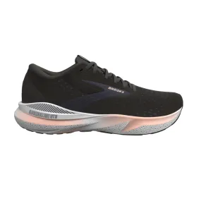 Brooks Womens Adrenaline GTS 24 - Black/Peach/Peacoat - Stability