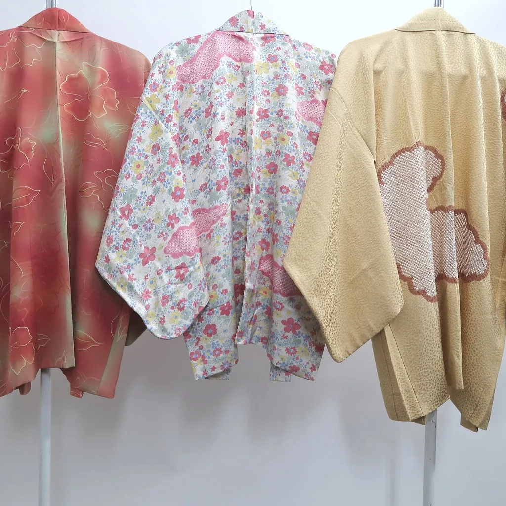 Bundle 15pcs Silk Haori Jacket Wholesale Bulk Free Shipping #568