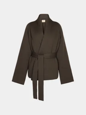 Cashmere and Cotton Padded Jacket | Size: S