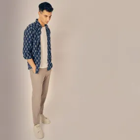 Checkered Modern Explorer Full Sleeve Shirt