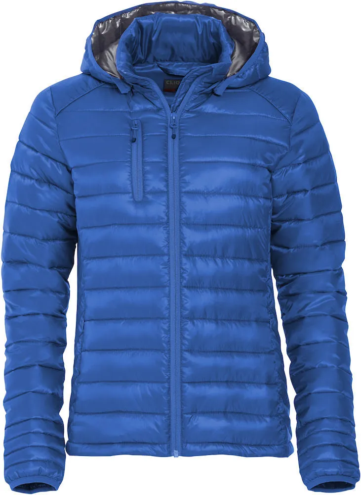 Clique Hudson Ladies Puffer Jacket | Lightweight | Detachable Hood | 5 Colours | XS-2XL
