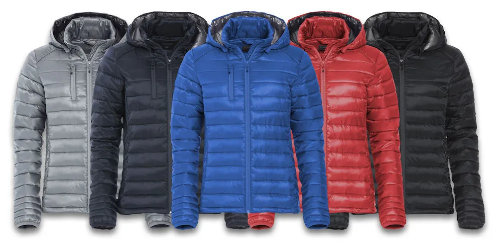 Clique Hudson Ladies Puffer Jacket | Lightweight | Detachable Hood | 5 Colours | XS-2XL