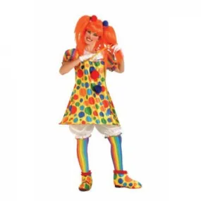 CLOWN FISHNET STOCKINGS Rainbow