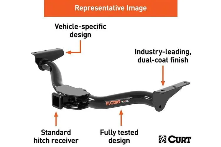 Curt 13333 Dodge Ram 2500/3500 2003-2013 Class 3 Trailer Hitch
