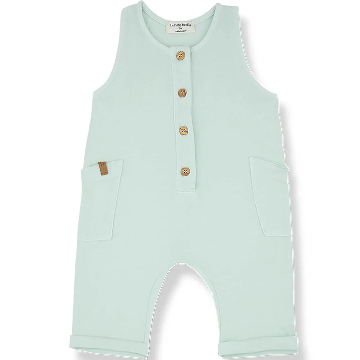Dana Jumpsuit in Subtle Green by 1  in the Family
