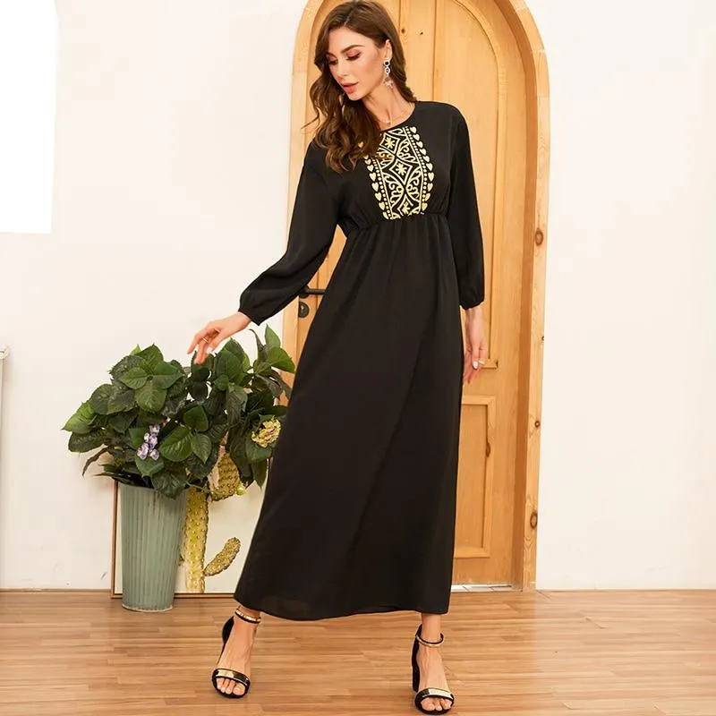 FashionSierra - High Waist Long Wild Sweet Long Sleeve Girl Dress