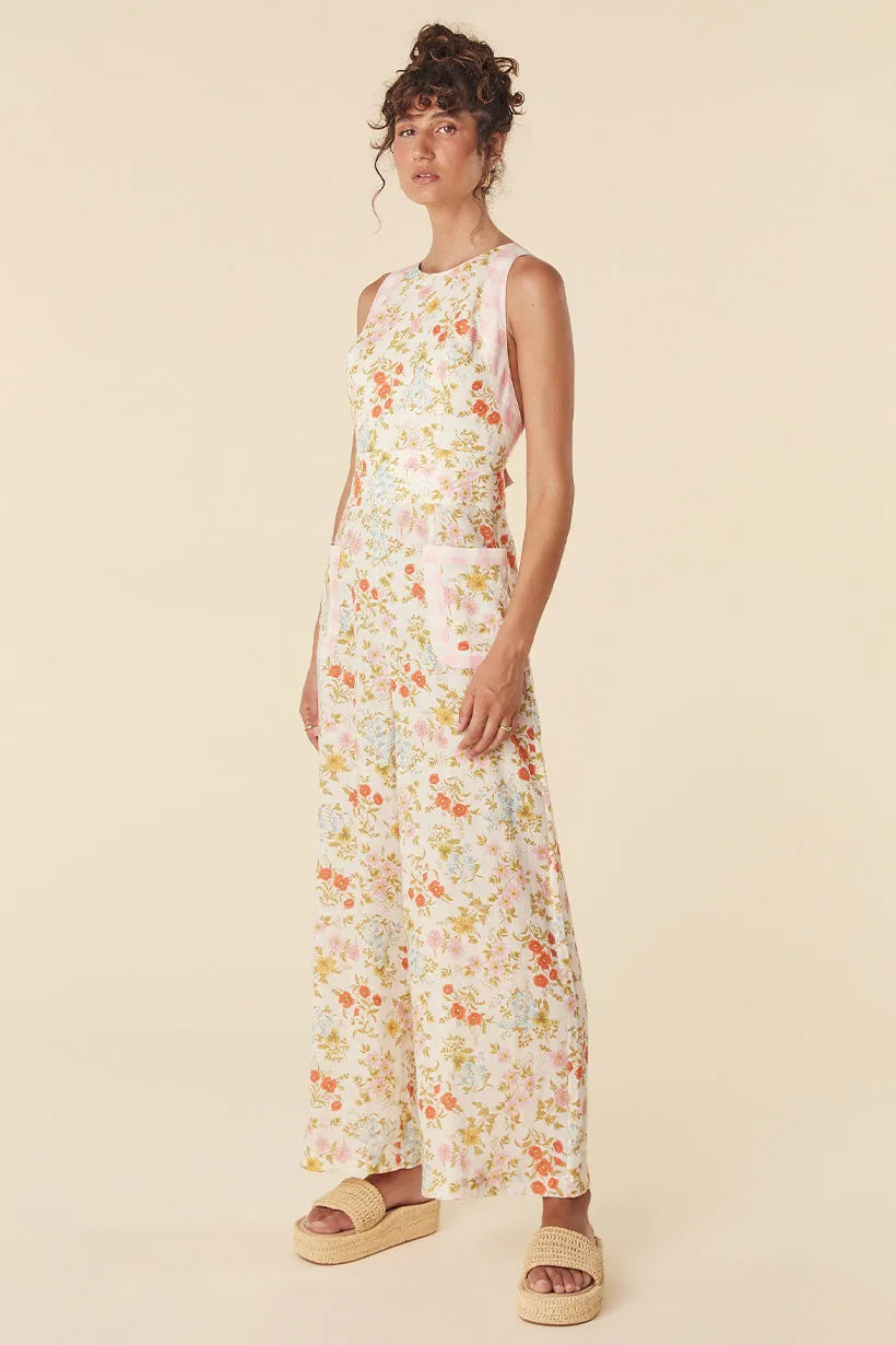 Flora Linen Jumpsuit