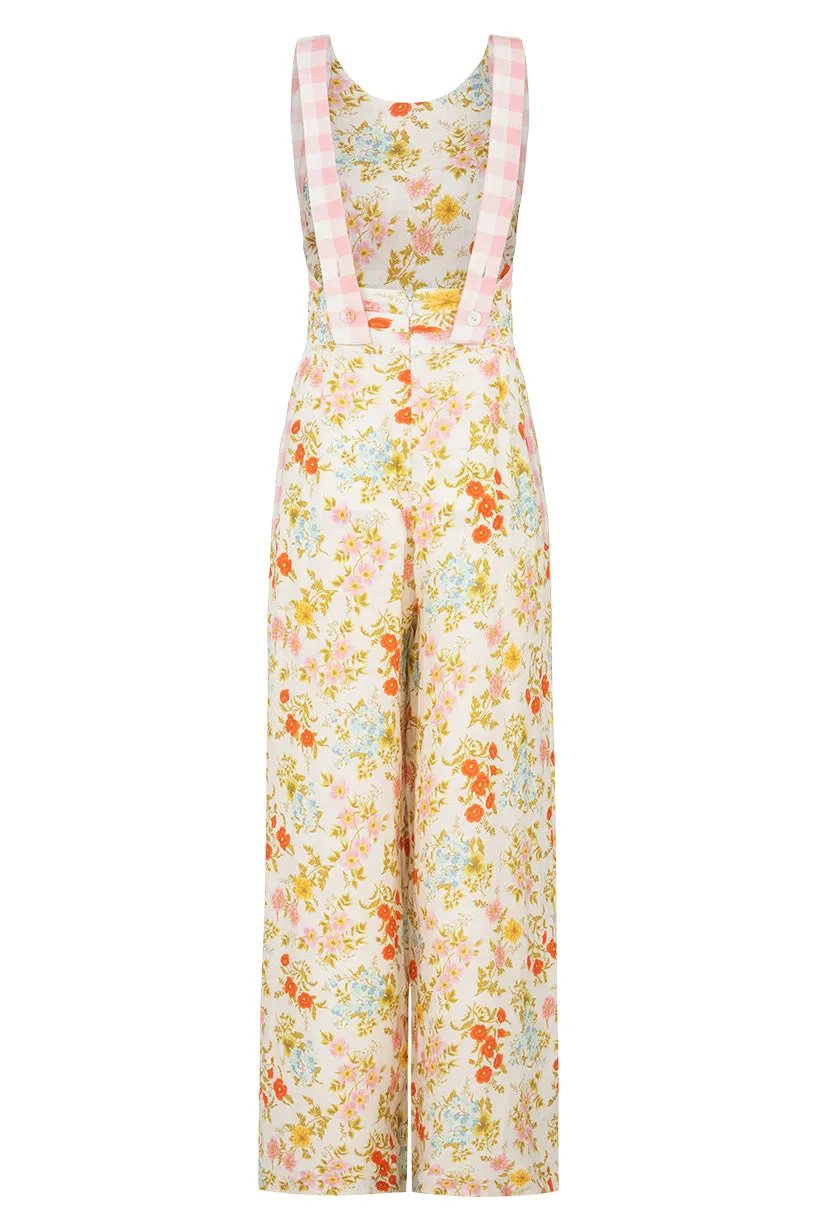 Flora Linen Jumpsuit