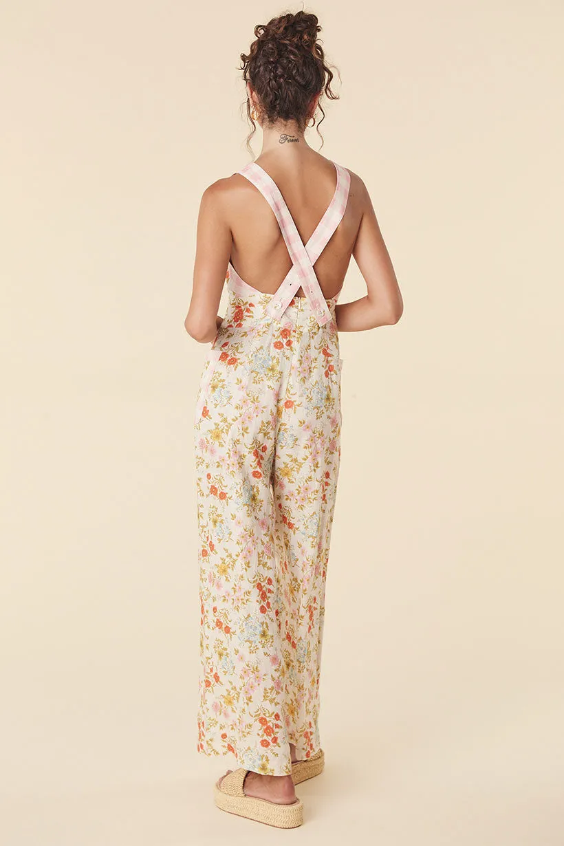 Flora Linen Jumpsuit