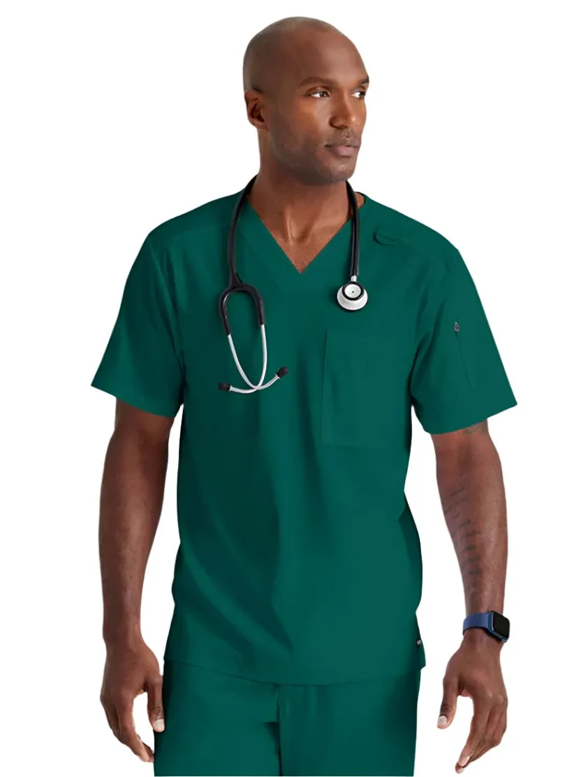 Grey's Anatomy Stretch™ by Barco Murphy 2-Pocket V-Neck Scrub Top