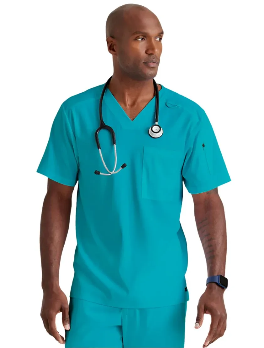 Grey's Anatomy Stretch™ by Barco Murphy 2-Pocket V-Neck Scrub Top