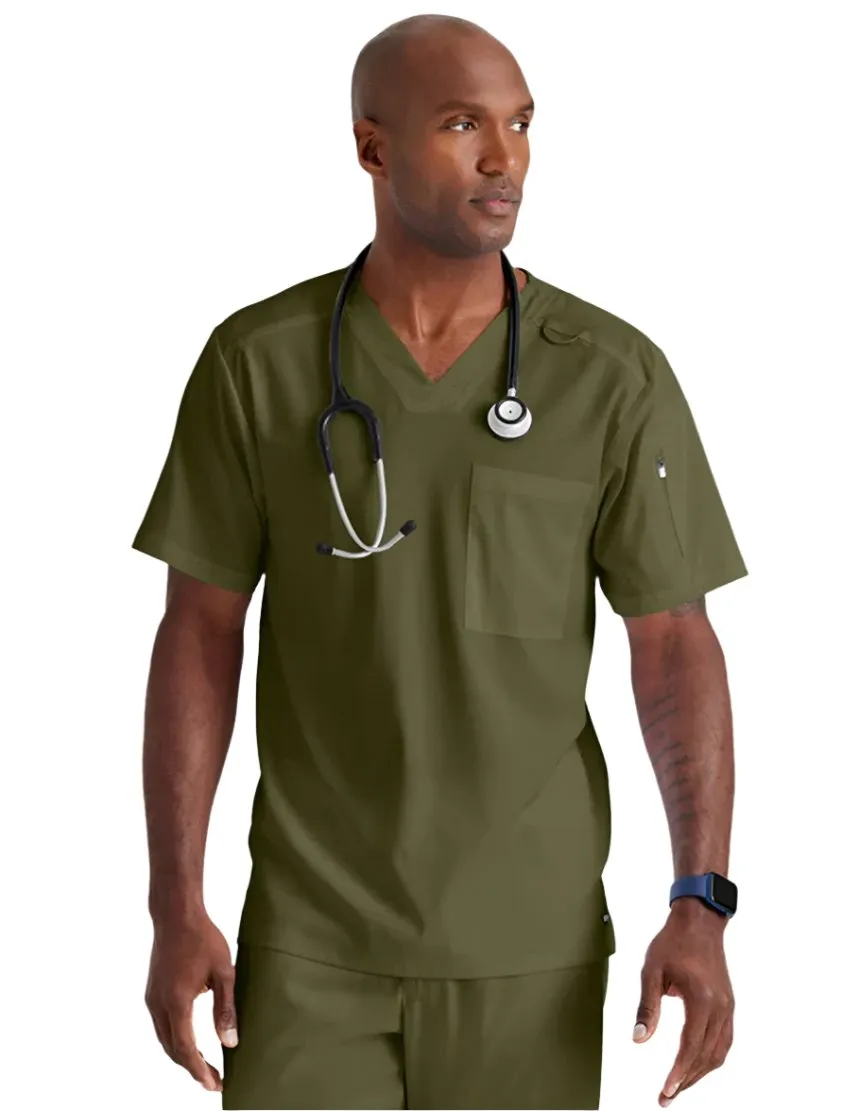 Grey's Anatomy Stretch™ by Barco Murphy 2-Pocket V-Neck Scrub Top