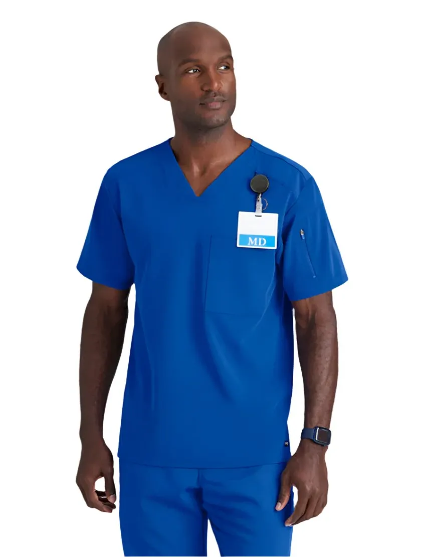 Grey's Anatomy Stretch™ by Barco Murphy 2-Pocket V-Neck Scrub Top