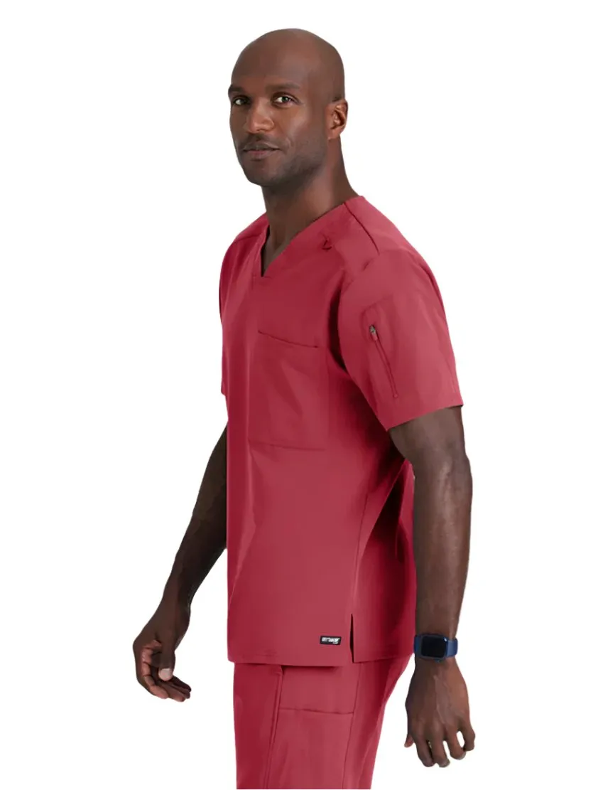 Grey's Anatomy Stretch™ by Barco Murphy 2-Pocket V-Neck Scrub Top