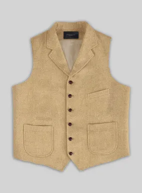 Highlander Sahara Beige Tweed Hunting Vest