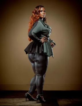 Julia Double-Breasted  Peacoat