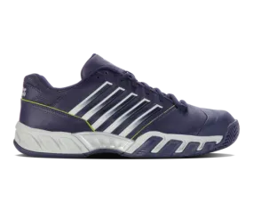K-Swiss Men's Bigshot Light 4 Peacoat Gray Violet Lime Green Shoes